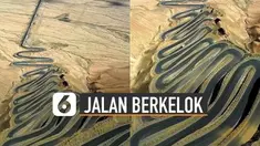 Jalan Panlong ini mempunyai jalan berliku sepanjang 75 kilometer atau setara dengan 47 mil