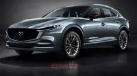 Gambar rekaan Mazda yang akan menyaingi BMW X4
