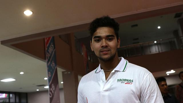 Aero Sutan Aswar_Hari Olah Raga Nasional_(Bola.com/Arief Bagus)