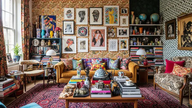 Inspirasi Interior Unik dan Penuh Warna/Gemini AI