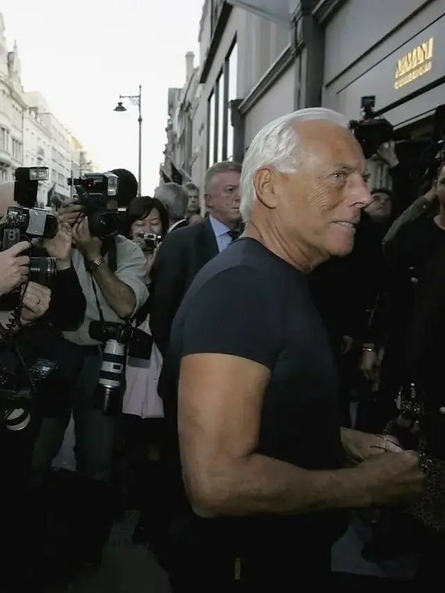 Desainer Fesyen Legendaris Italia, Giorgio Armani Tutup Usia di 91 Tahun