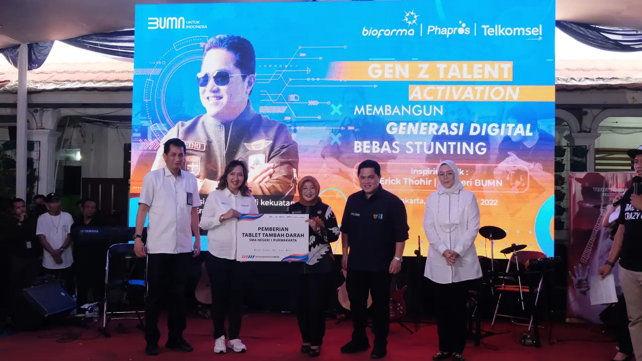 Komitmen Phapros untuk Bangun Generasi Digital Bebas Stunting