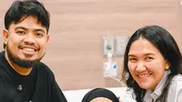 Momen perjuangan detik-detik istri Rigen melahirkan anak ketiga. (sumber: Instagram/nafaspertama)