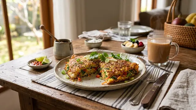 Omelet Singkong Sayur