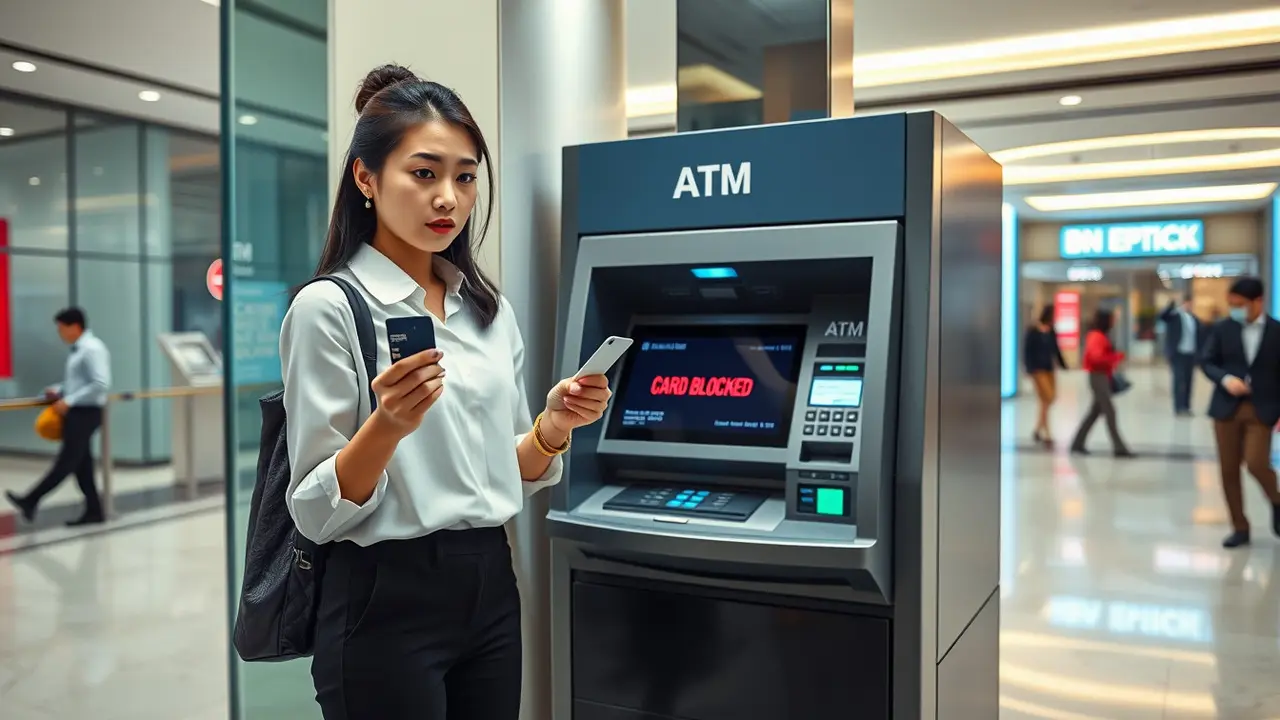 cara membuka atm yang terblokir
