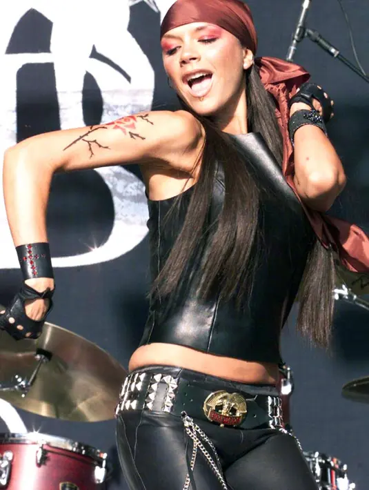 Ini Victoria Beckham saat manggung di Party in the Park pada 21 Juli 21, London. (Getty Images/USMagazine)