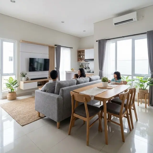 Rumah Kecil Tanpa Banyak Dinding