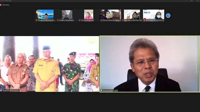 Duta Besar RI di Oslo, Todung Mulya Lubis dalam acara pelepasan ini selain menyampaikan rasa bangga juga menekankan potensi besar pasar Norwegia bagi produk Indonesia terutama kuliner (KBRI Oslo).