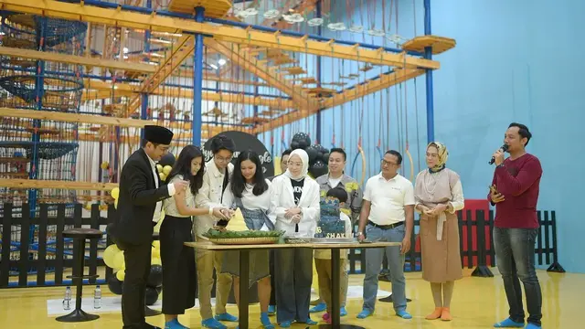 6 Momen Syukuran Single Kiesha Alvaro dan Shakiena Azalea, Dihadiri Pasha Ungu