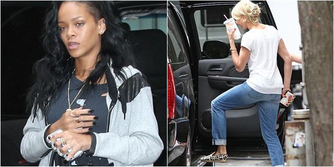 Rihanna dan Cameron Diaz dengan Knuckleduster iPhone case