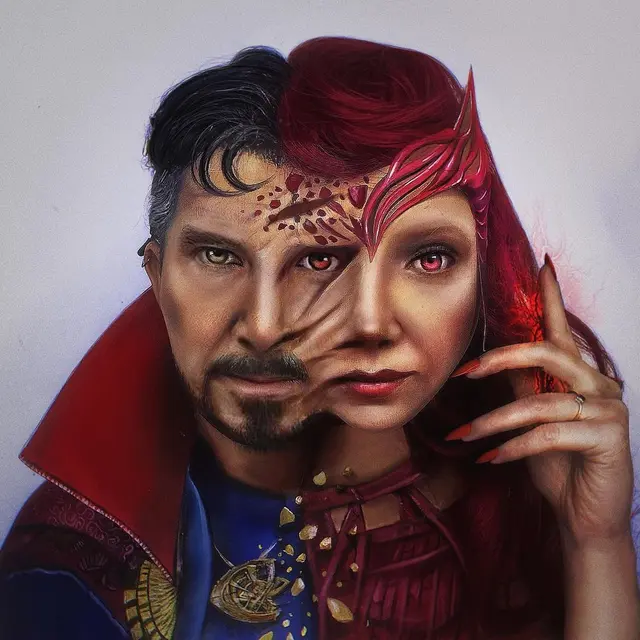Bermodal Makeup, 7 Karya Seni Ilusi Optik Seniman Ini Mengagumkan