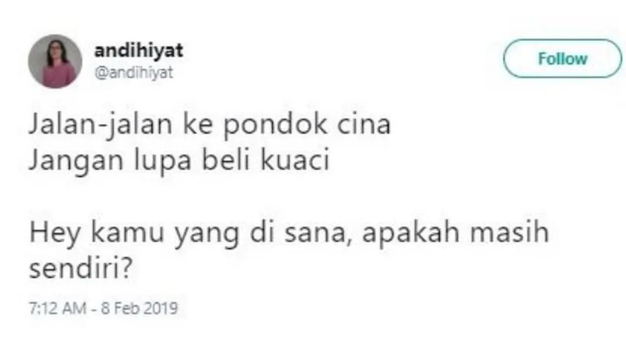 Pantun Gombal ala Netizen