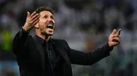 Pelatih Atletico Madrid asal Argentina, Diego Simeone. (AFP/Pierre-Philippe Marcou)