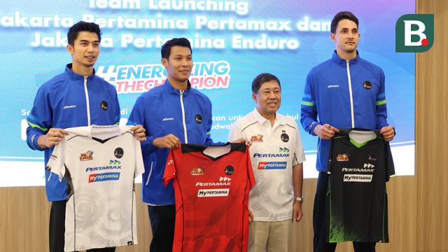 Launching Jakarta Pertamina Pertamax menuju Proliga 2024