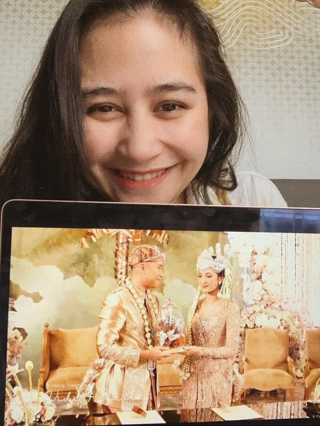 Unggahan Prilly Latuconsina soal pernikahan Vidi Aldiano. (Instagram/ prillylatuconsina96)