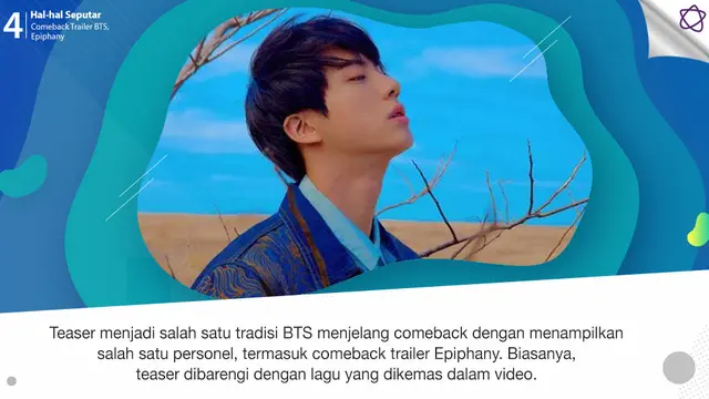 [Bintang] Hal-hal Seputar Comeback Trailer BTS, Epiphany