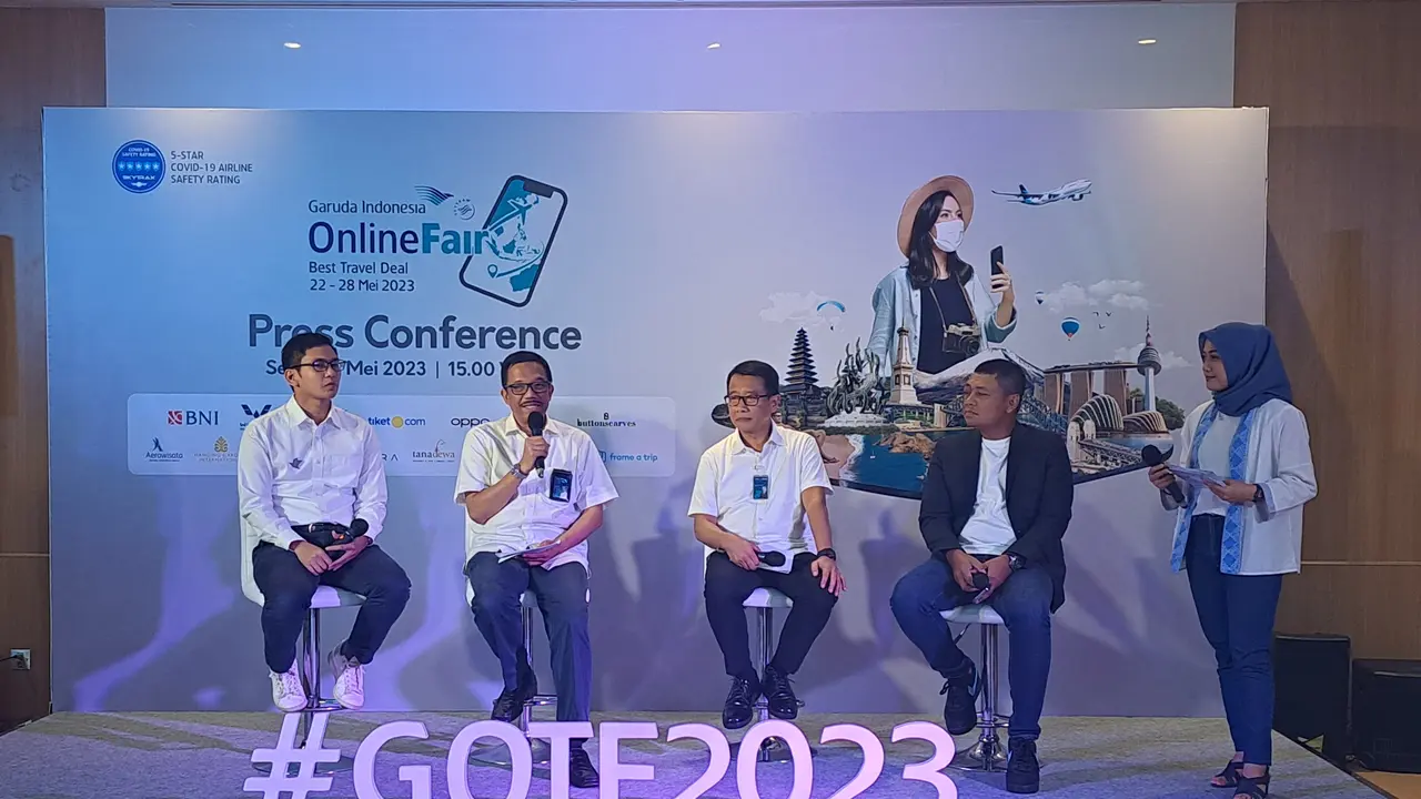 Sambut musim liburan sekolah, Maskapai Garuda Indonesia selenggarakan 'Garuda Indonesia Online Fair' (GOTF), 22 Mei hingga 28 Mei 2023