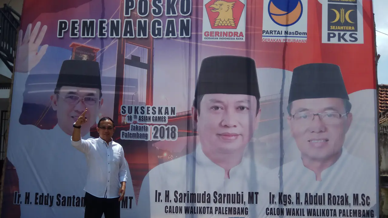 Transmusi Buat Mantan Wako Palembang Enggan Dukung Paslon Incumbent