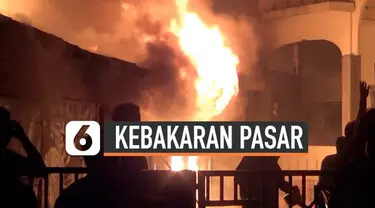 Kebakaran melanda pusat penjualan pakaian bekas di Tanjung Balai Sumatera Utara. Kebakaran menghanguskan 300 lebih kios. 4 mobil Damkar dikerahkan memadamkan api.Petugas kesulitan arena minimnya sumber air.