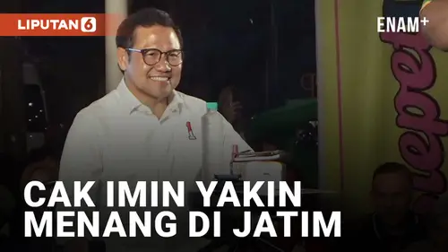 VIDEO: Tak Percaya Survei, Cak Imin Optimis Dapat Suara Tinggi di Jawa Timur