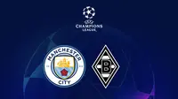 Liga Champions: Manchester City Vs Borussia Monchengladbach. (Bola.com/Dody Iryawan)