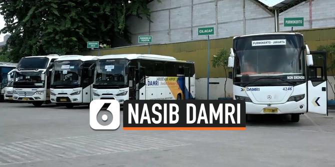 VIDEO: Damri Mulai Batasi Armada Cegah Penyebaran Corona