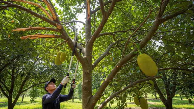 cara merangsang pohon nangka agar cepat berbuah