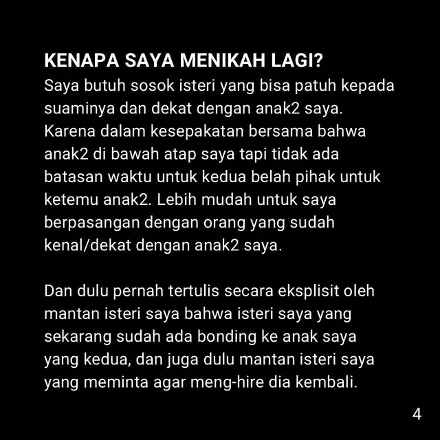 Pengakuan Steno Ricardo, mantan suami Mawar AFI