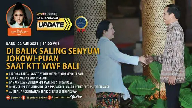 Pertemuan Jokowi dan Puan Maharani saat KTT ke-10 World Water Forum atau WWF di Bali, menuai sorotan publik. Terutama di tengah panas dingin hubungan Jokowi dengan sejumlah elite PDIP, termasuk Megawati Soekarnoputri.