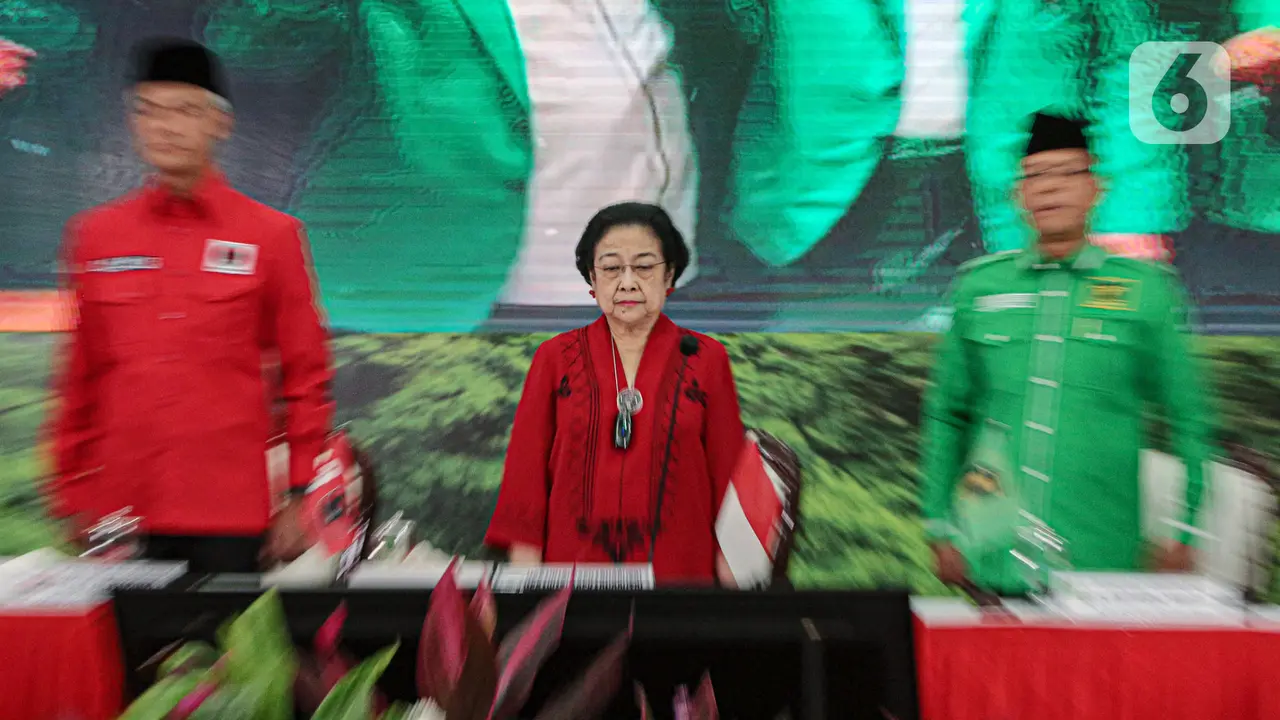 Kukuhkan Kerja Sama Politik, Megawati dan Ganjar Sambut Rombongan PPP di Kantor DPP PDIP