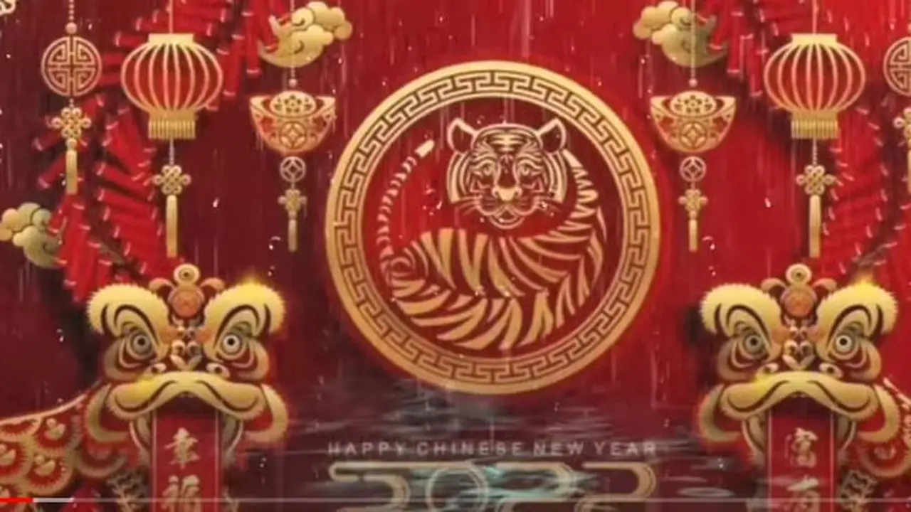 Ilustrasi tahun macan air