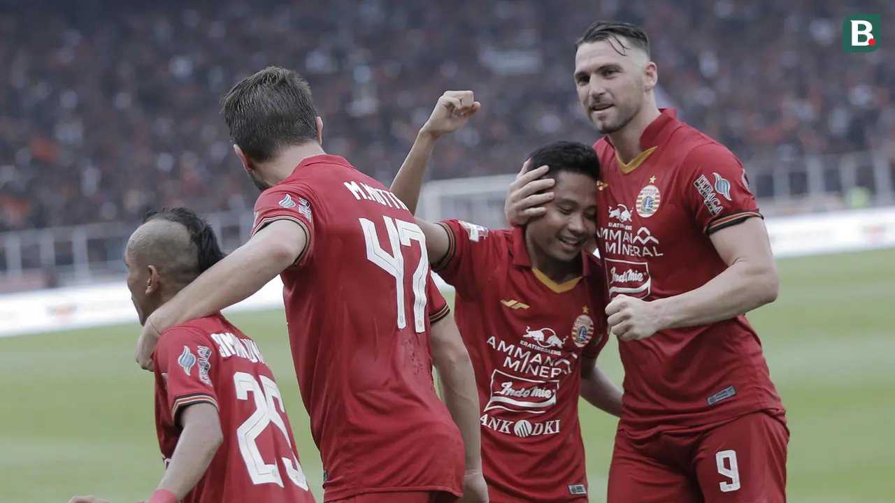 Shopee Liga 1 : Persija Jakarta Vs Borneo FC