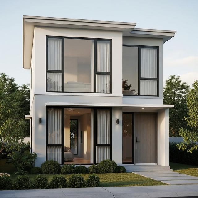 Inspirasi Rumah Kecil Dua Lantai