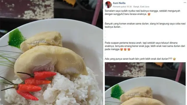 6 Potret Kocak Orang Makan Durian Ini Bikin Geleng Kepala