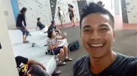 Sensasi Selfie Yuk di Rock Climbing di Kawasan Tangerang