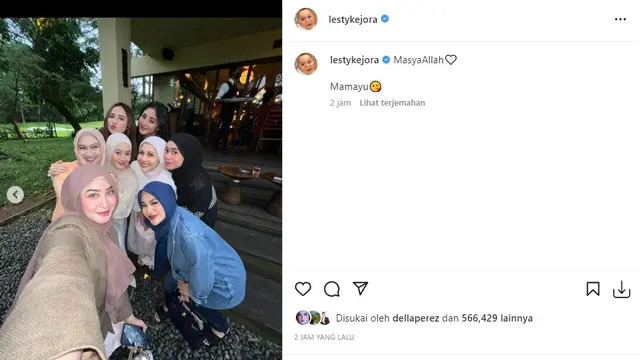 Lesti Kejora (Foto: Instagram/@lestykejora)