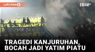 Tragedi pilu terjadi di Stadion Kanjuruhan usai laga Arema FC vs Persebaya, Sabtu (1/10/2022) malam. 129 orang tewas karena kerusuhan usai Arema FC kalah 2-3 (data Minggu siang). Seorang bocah 11 tahun jadi yatim piatu usai kedua orang tuanya tewas t...