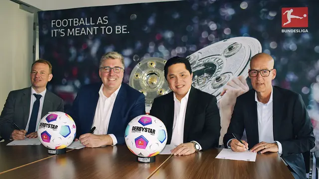 Ketua PSSI, Erick Thohir, bekerja sama dengan Deutsche Fusball Liga (DFL).