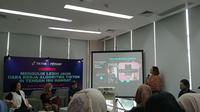 Anbar Jayadi, Outreach and Partnership, Trust and Safety, TikTok Indonesia kenalkan Pusat Panduan Pemilu 2024. (Liputan6.com/Mustika Rani Hendriyanti)