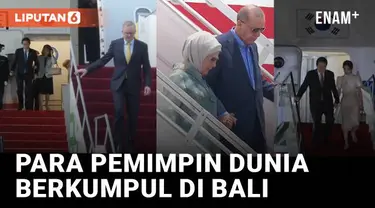 Sejumlah pemimpin dunia sudah mendarat di Pulau Bali untuk menghadiri ajang puncak Konferensi Tingkat TInggi G20 tanggal 15-16 November 2022. Mereka tiba di bandara I Gusti Ngurah Rai Bali dengan menggunakan pesawat kenegaraan.