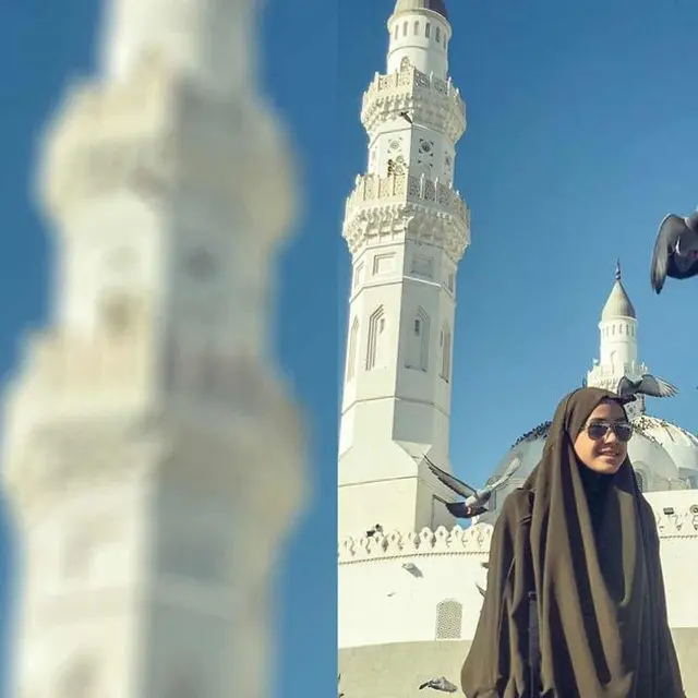 Potret Asila Maisa Putri Ramzi Saat Umroh, Cantik Berhijab