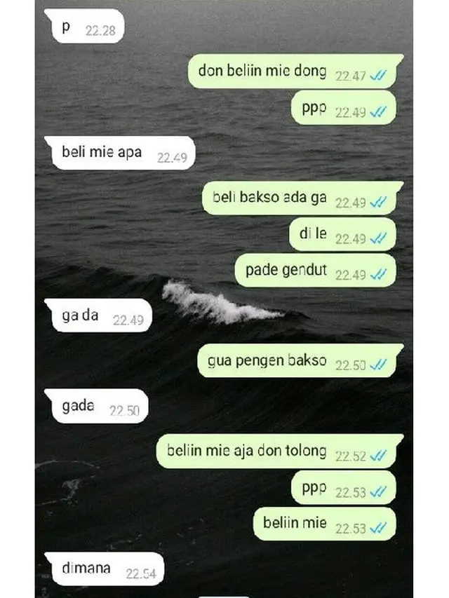 6 Chat Kakak dan Adik saat Bahas Makanan Ini Bikin Gemas