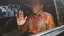 Ketika ditanya, Jokowi meminta hal tersebut ditanyakan ke kuasa hukum. (merdeka.com/Arie Basuki)