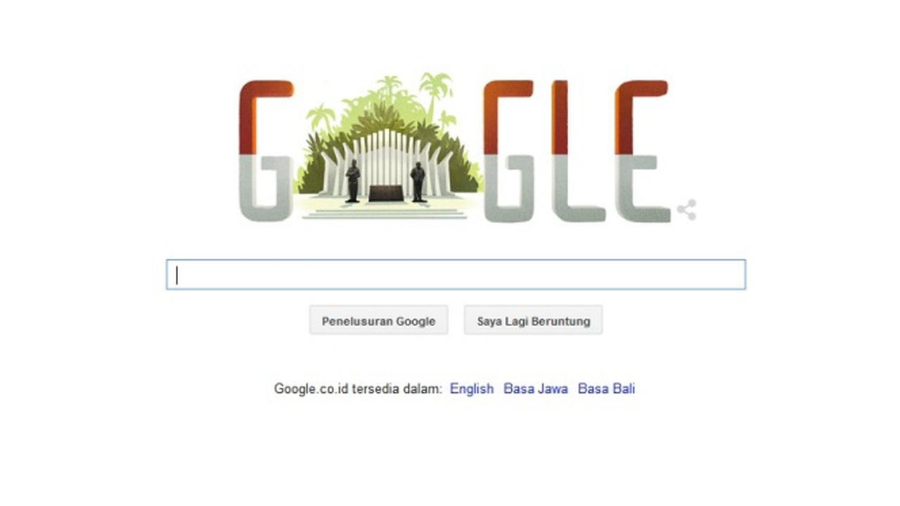 Google Doodle Edisi Hari Kemerdekaan Indonesia ke-70