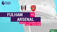 Prediksi Fulham Vs Arsenal: Misi Lanjutkan Tren Kemenangan