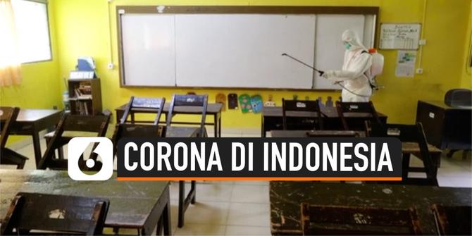 VIDEO: Waspada Corona, Sekolah di Jakarta Mulai Disemprot Disinfektan