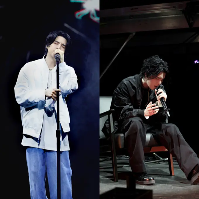 Dua busana Suga BTS untuk konser solo dibuat langsung oleh Valentino