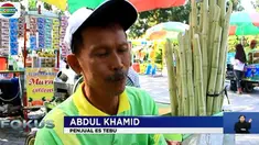 "Saya bikin celengan itu sudah 90 buah saya masukan kesitu uang logam pecahan lima ratusan paling besar Rp 20 ribu," ujar Abdul Kamid.