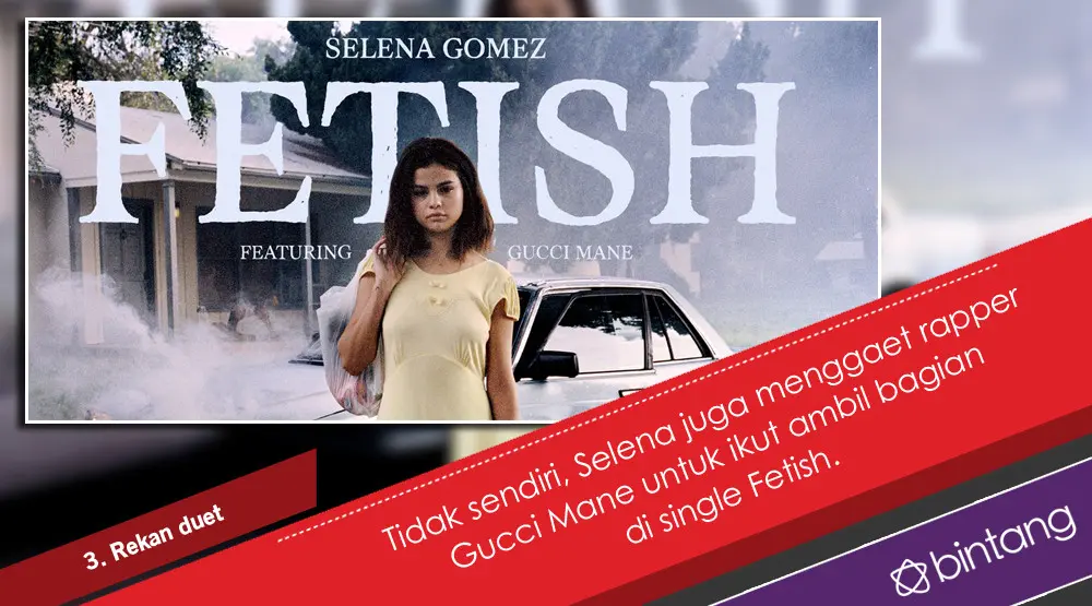 Selena Gomez Pamer Bibir Seksi di Video Single Fetish. (Foto: Twitter/selenagomez, Desain: Nurman Abdul Hakim/Bintang.com)