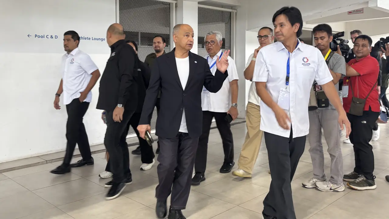 Presiden World Aquatics Husain Al-Musallam
